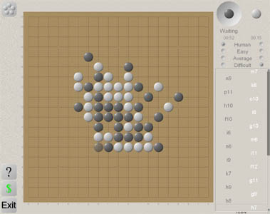 Japanese game of Go-Moku that is easy to play with beautiful 3D graphics