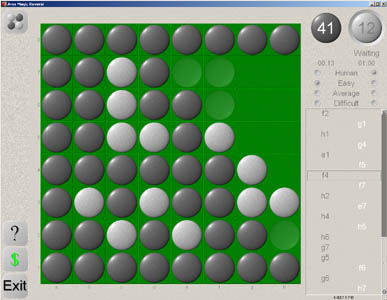 Screenshot of Aros Magic Reversi 1.5